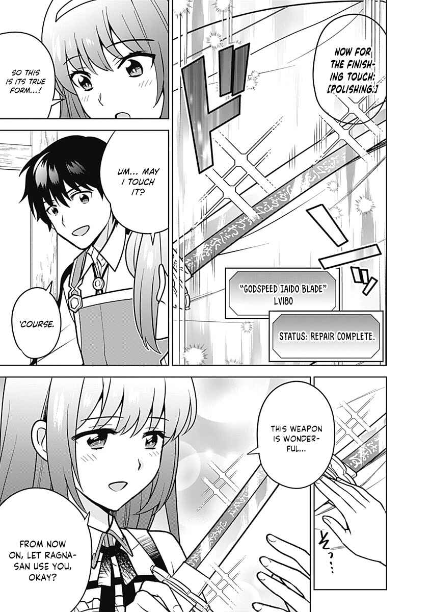 Seisan Shoku o Kiwame Sugi Tara Densetsu no Buki ga Ore no Yome ni Narinashita Chapter 36 - Page 8