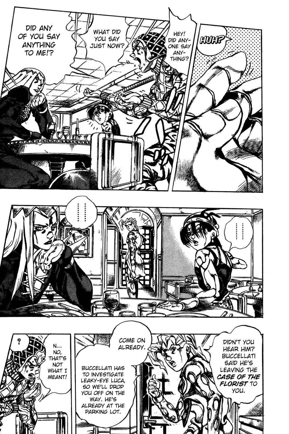 JoJo no Kimyou na Bouken: Part 5 - Ougon no Kaze Chapter 152 - Page 4