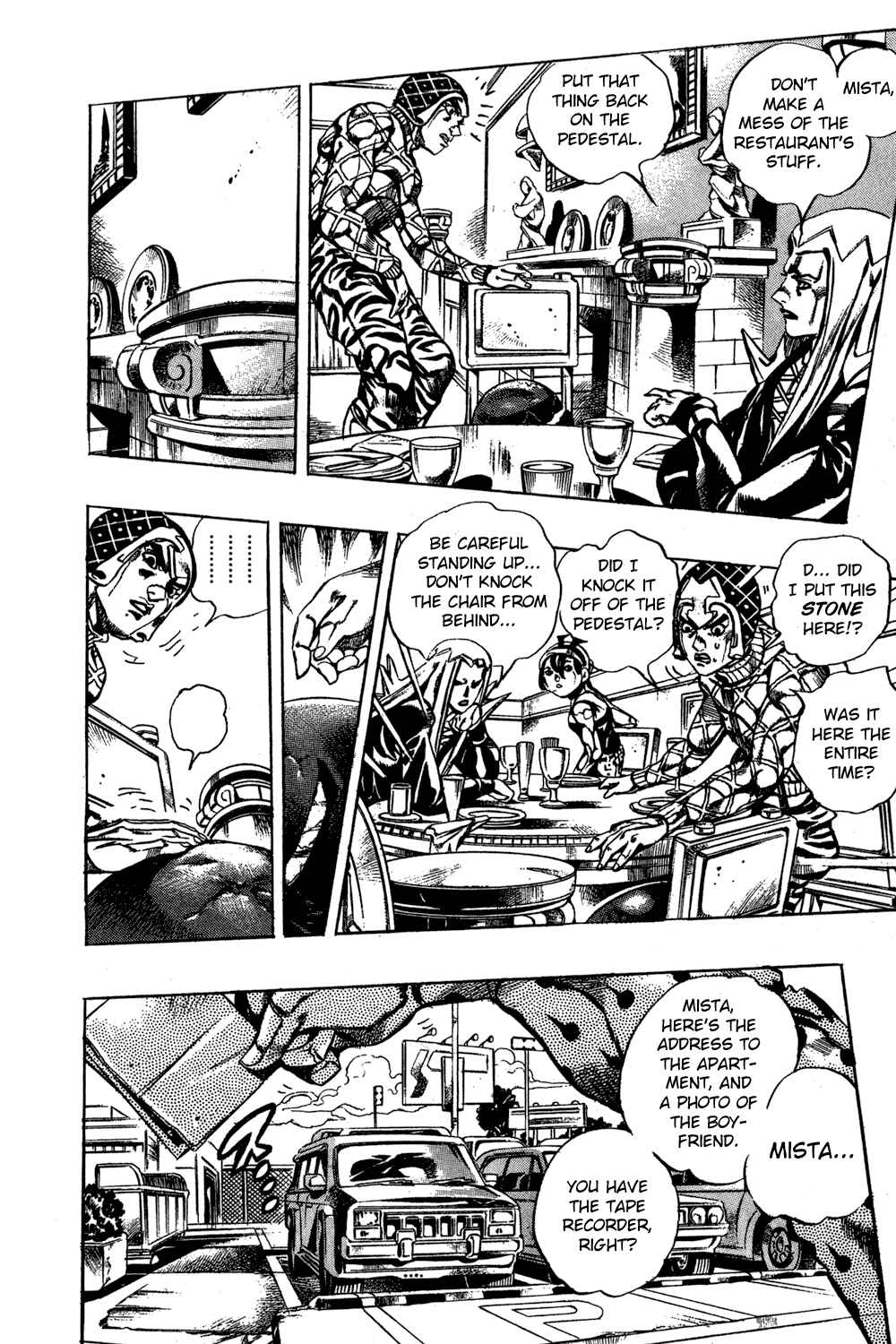 JoJo no Kimyou na Bouken: Part 5 - Ougon no Kaze Chapter 152 - Page 5