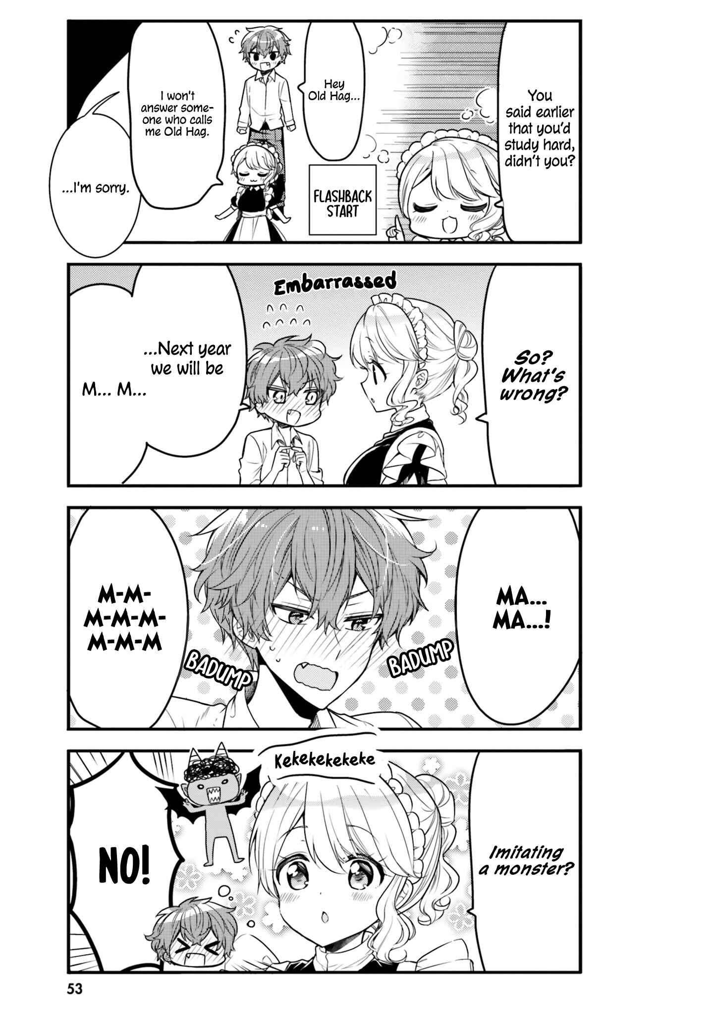 Tekito na Maid no Oneesan & Erasou de Ichizu na Botchan Chapter 15 - Page 3