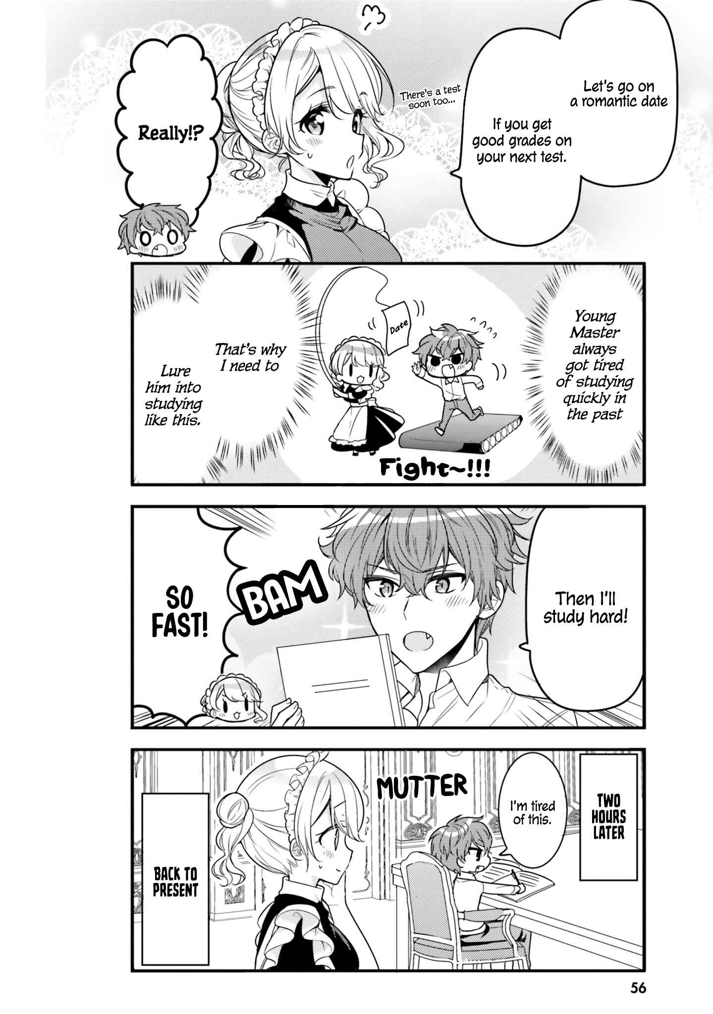 Tekito na Maid no Oneesan & Erasou de Ichizu na Botchan Chapter 15 - Page 6