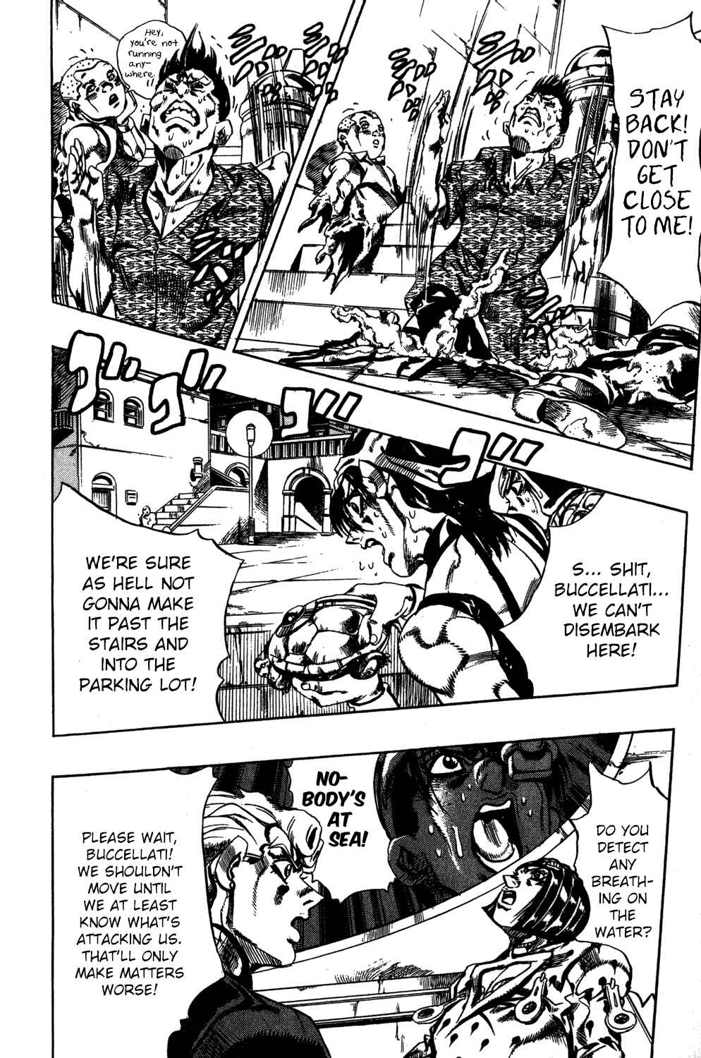 JoJo no Kimyou na Bouken: Part 5 - Ougon no Kaze Chapter 114 - Page 12