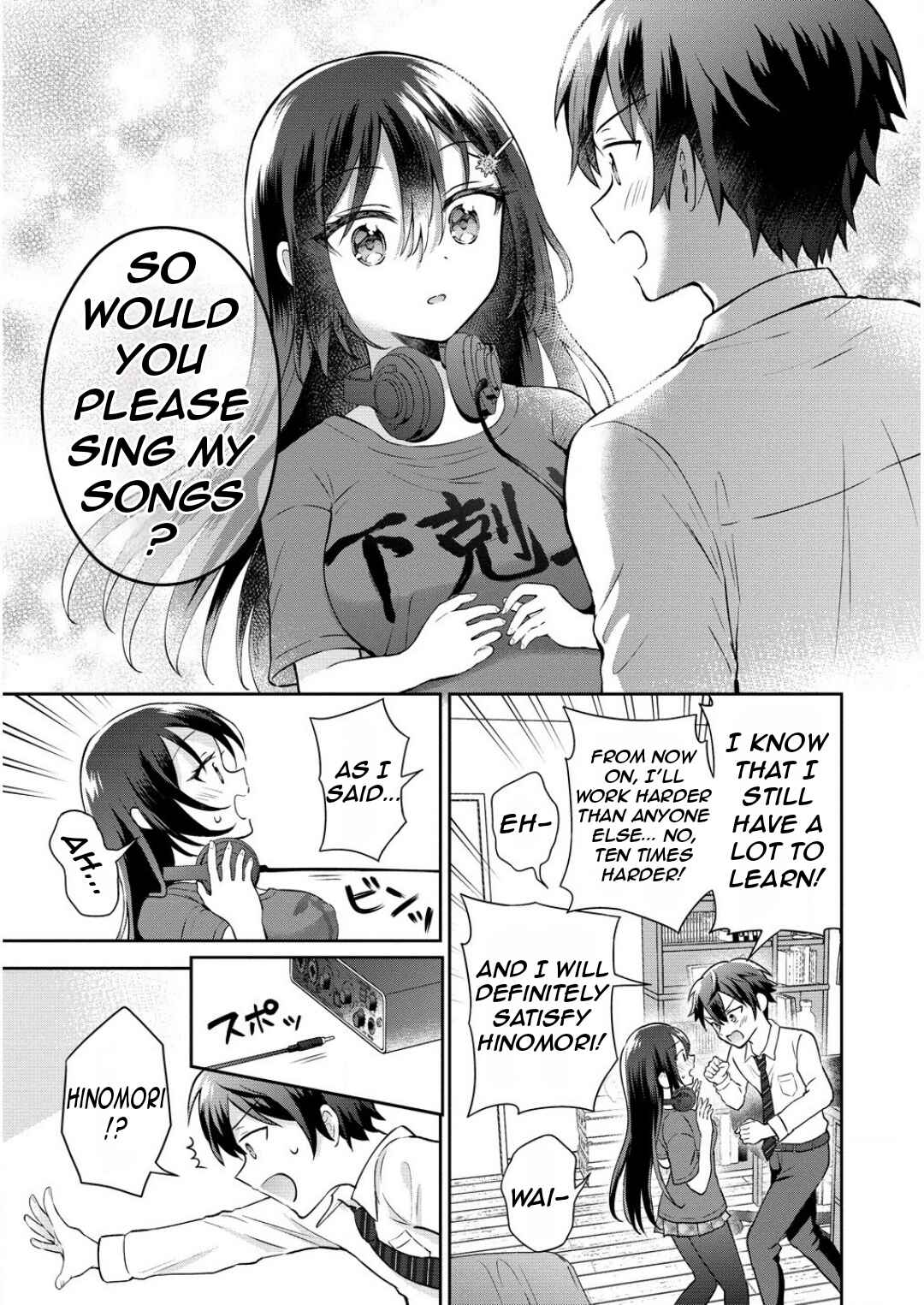 Tonari no Seki no Inkya Joshi ga Oshi Utaite Datta ~Ore no Kyoku o Uttatekure!~ Chapter 2 - Page 32