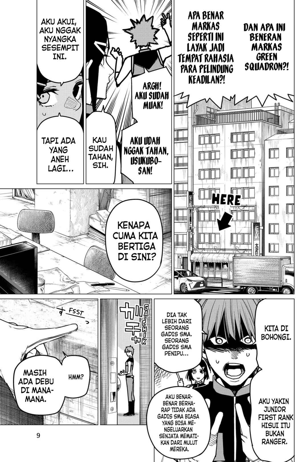 Sentai Daishikkaku Chapter 53 - Page 9