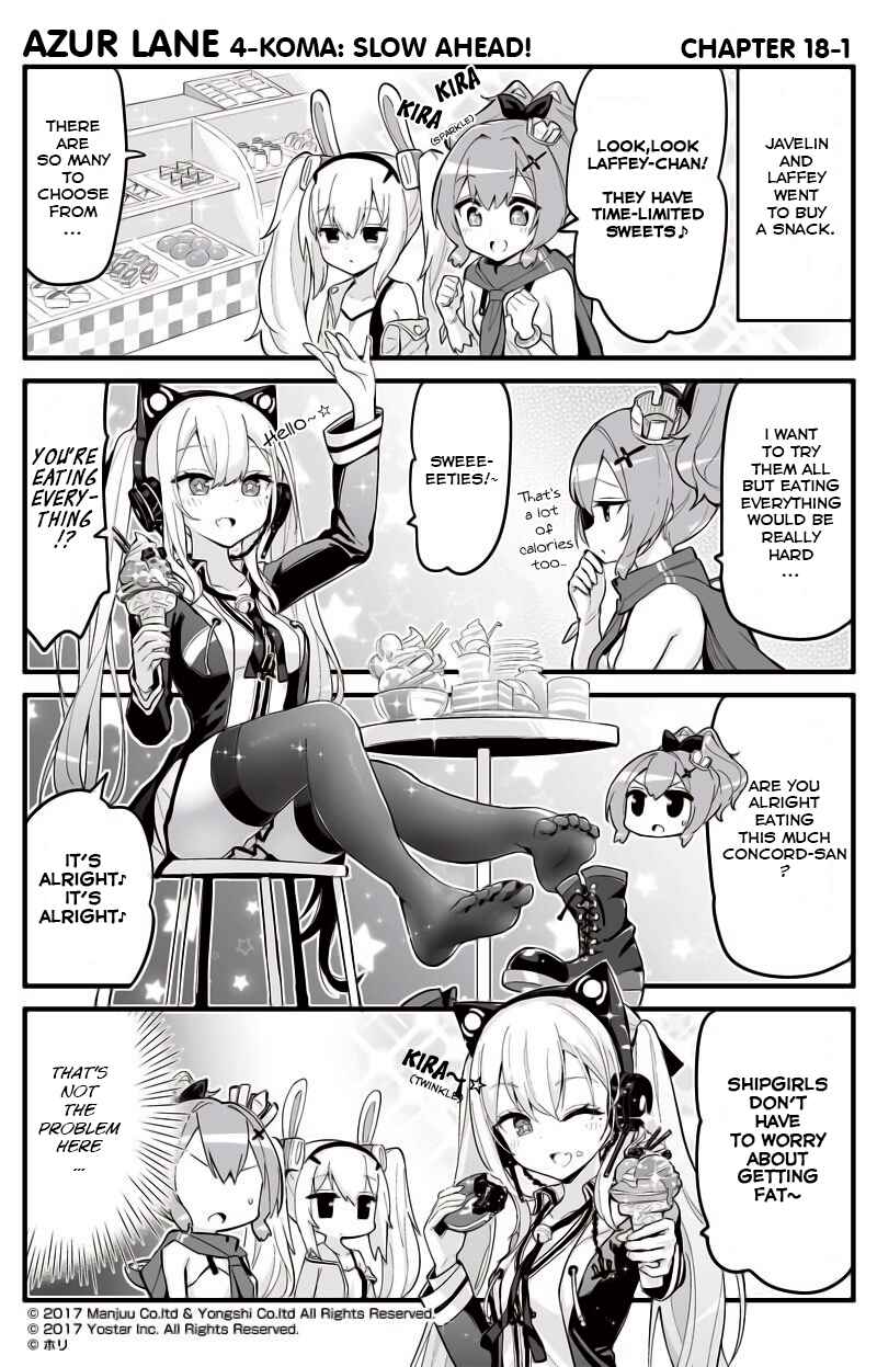 Azur Lane: Bisoku Zensin! Chapter 18 - Page 1