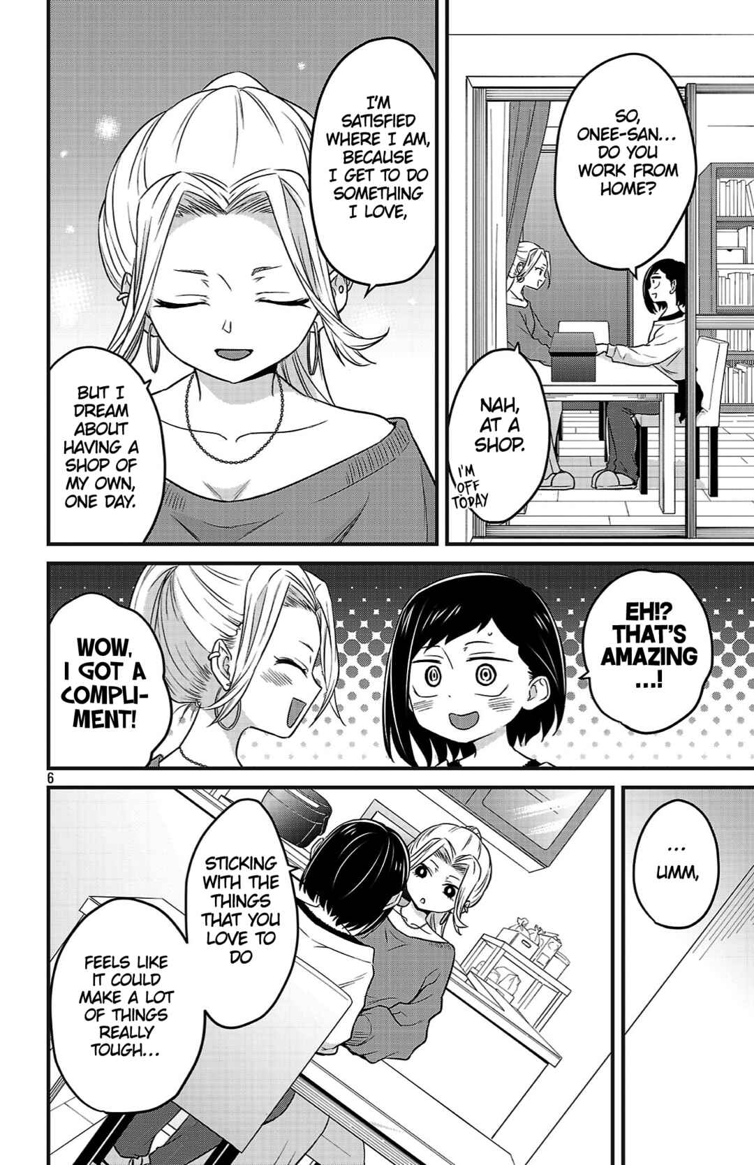 Boku no Kokoro no Yabai Yatsu: Love Comedy ga Hajimaranai Chapter 15 - Page 6