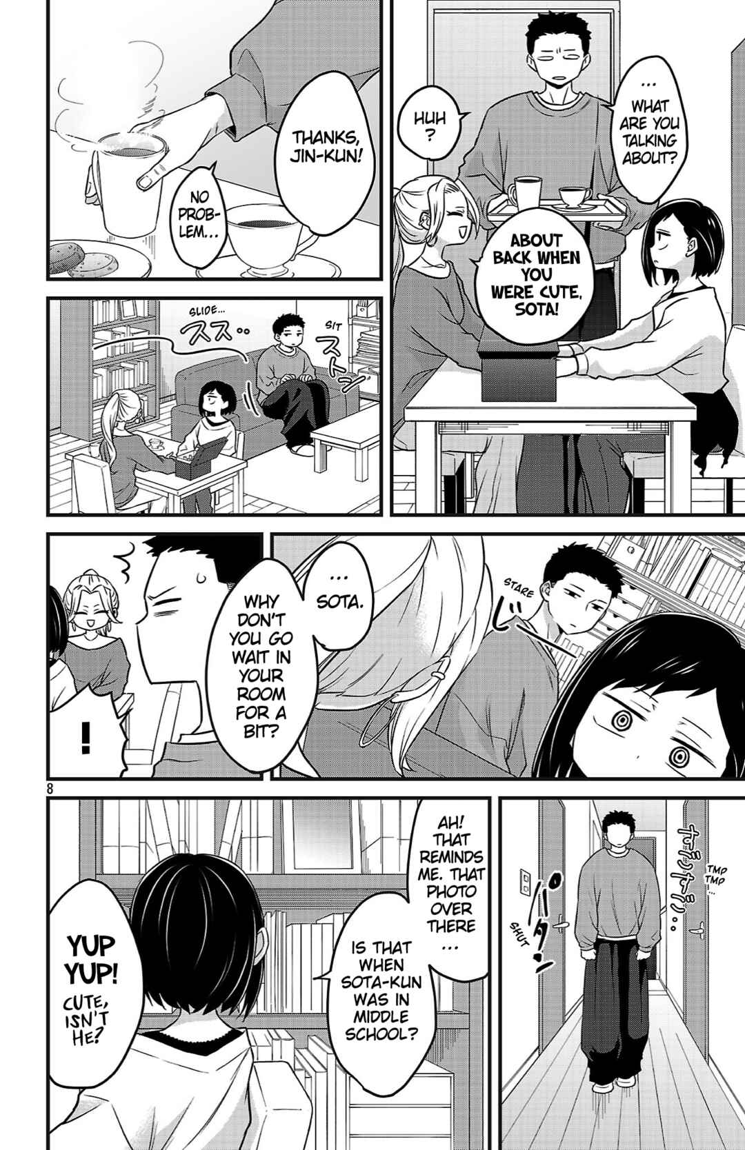 Boku no Kokoro no Yabai Yatsu: Love Comedy ga Hajimaranai Chapter 15 - Page 8