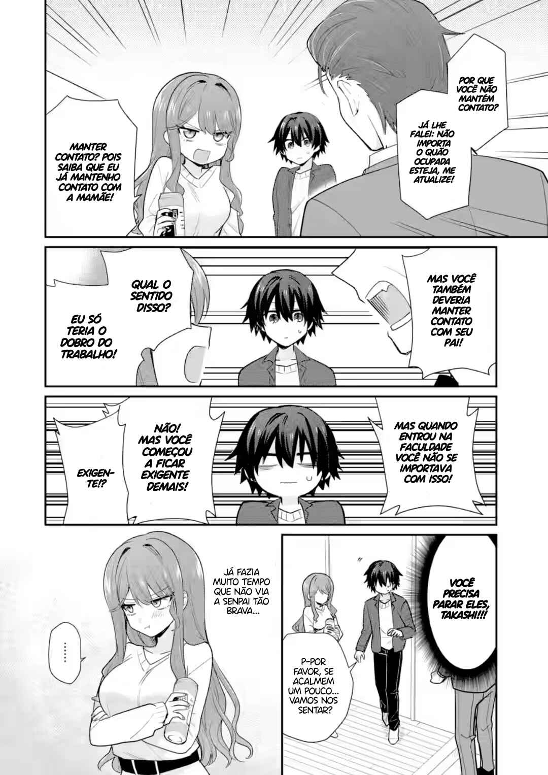 Osake to Senpai Kanojo to no Amaama Doukyo Lovecome wa Nijuusai ni Natte kara Chapter 8 - Page 4