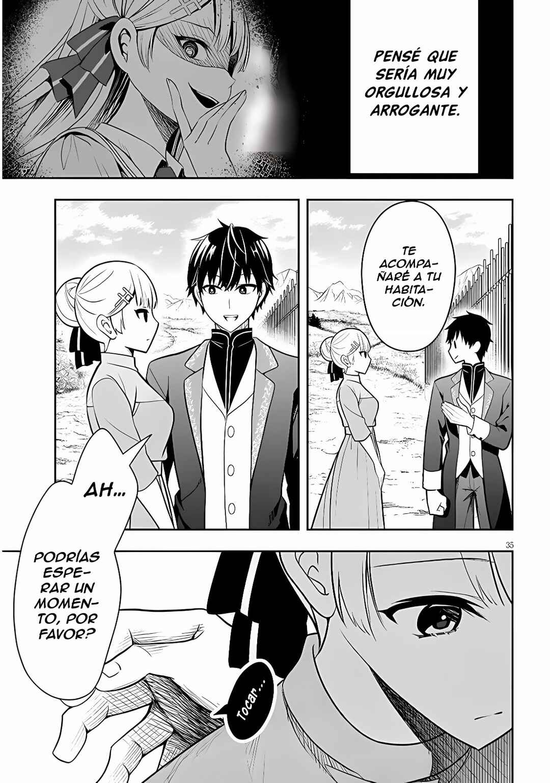 Henkyou Mobu Kizoku no Uchi ni Totsuidekita Akuyaku Reijou ga, Mechakucha Dekiru Ii Yome nandaga? Chapter 1 - Page 37