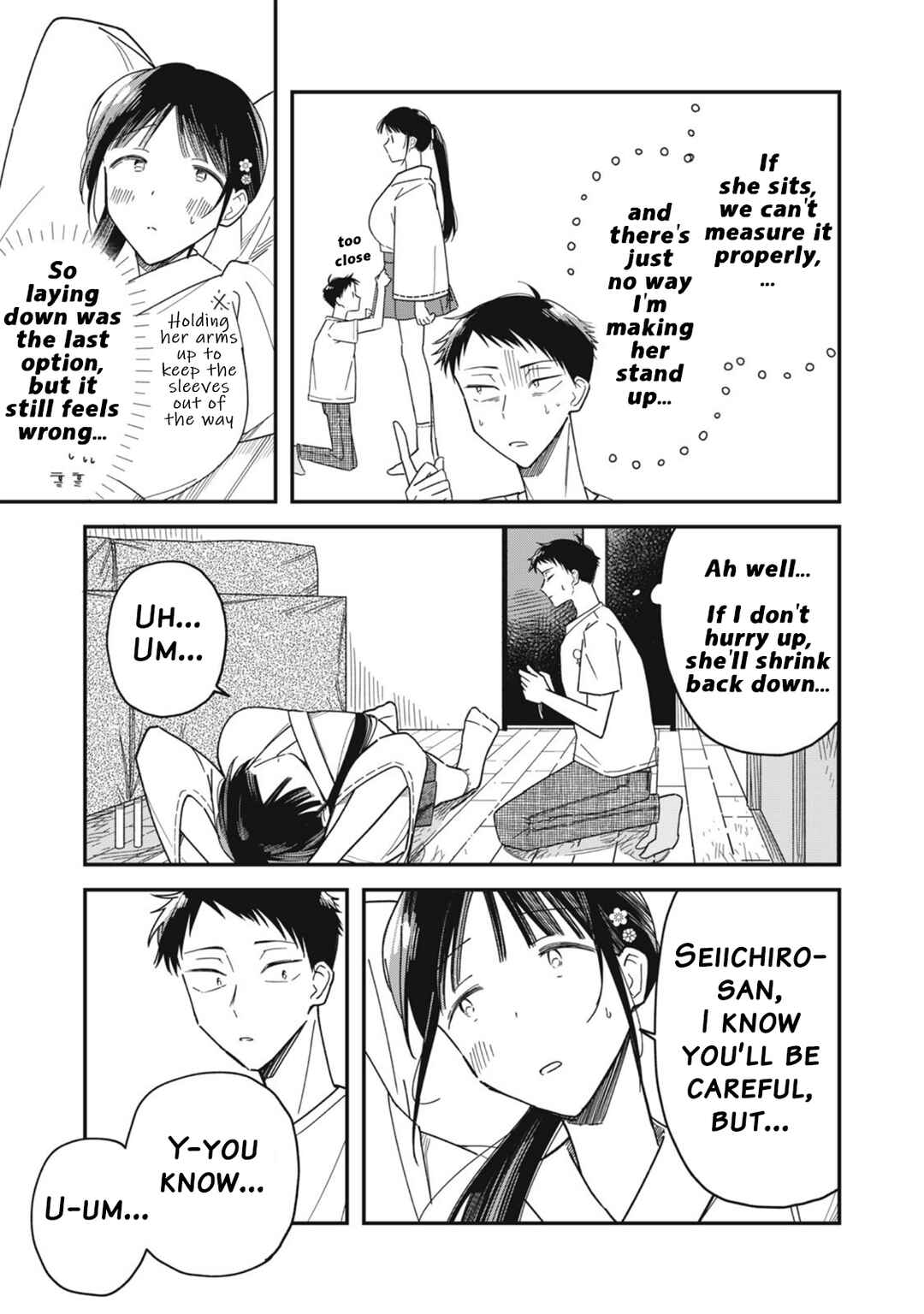 Yachiru-san wa Homeru to Nobiru Chapter 9.2 - Page 16