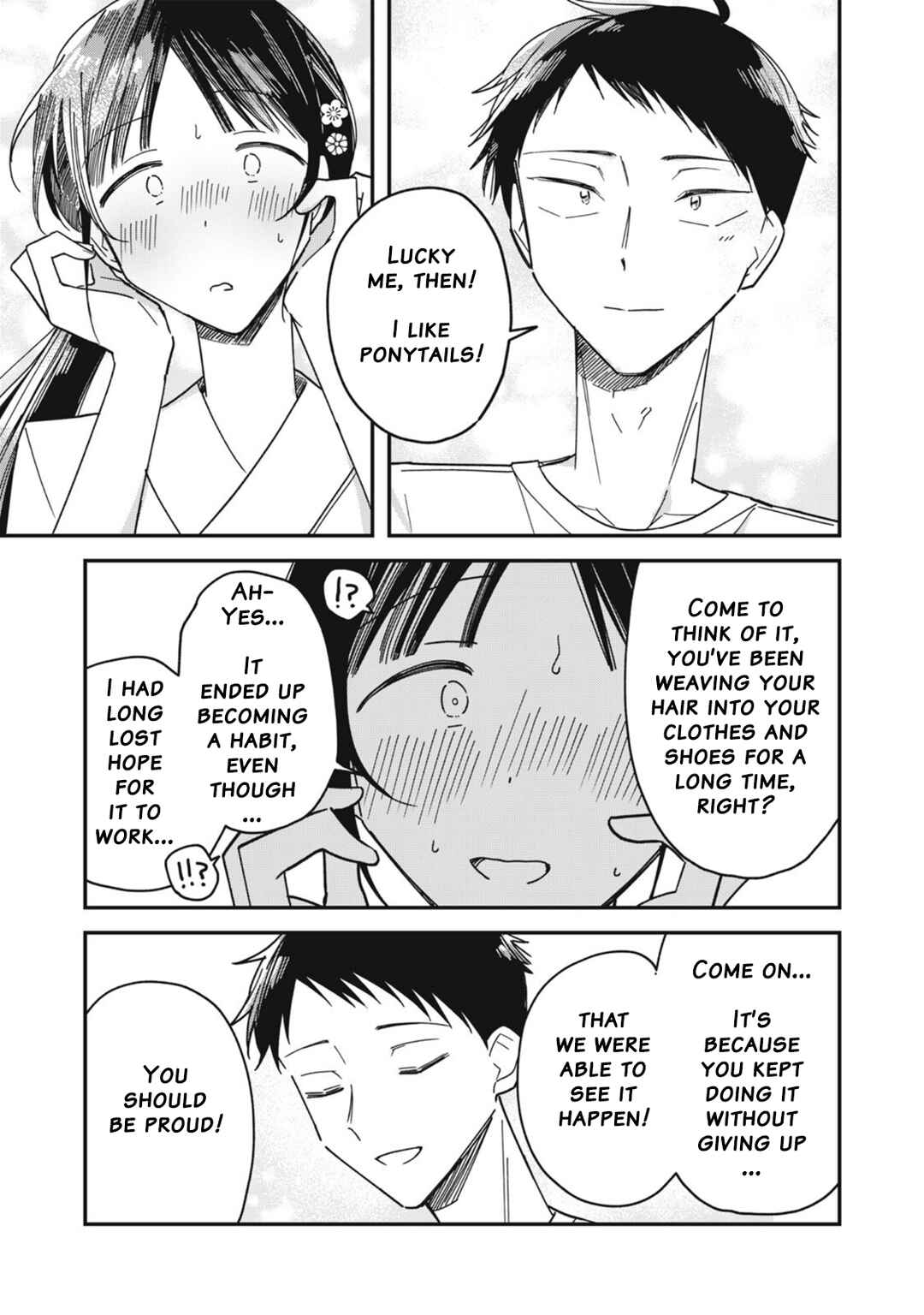 Yachiru-san wa Homeru to Nobiru Chapter 9.2 - Page 8