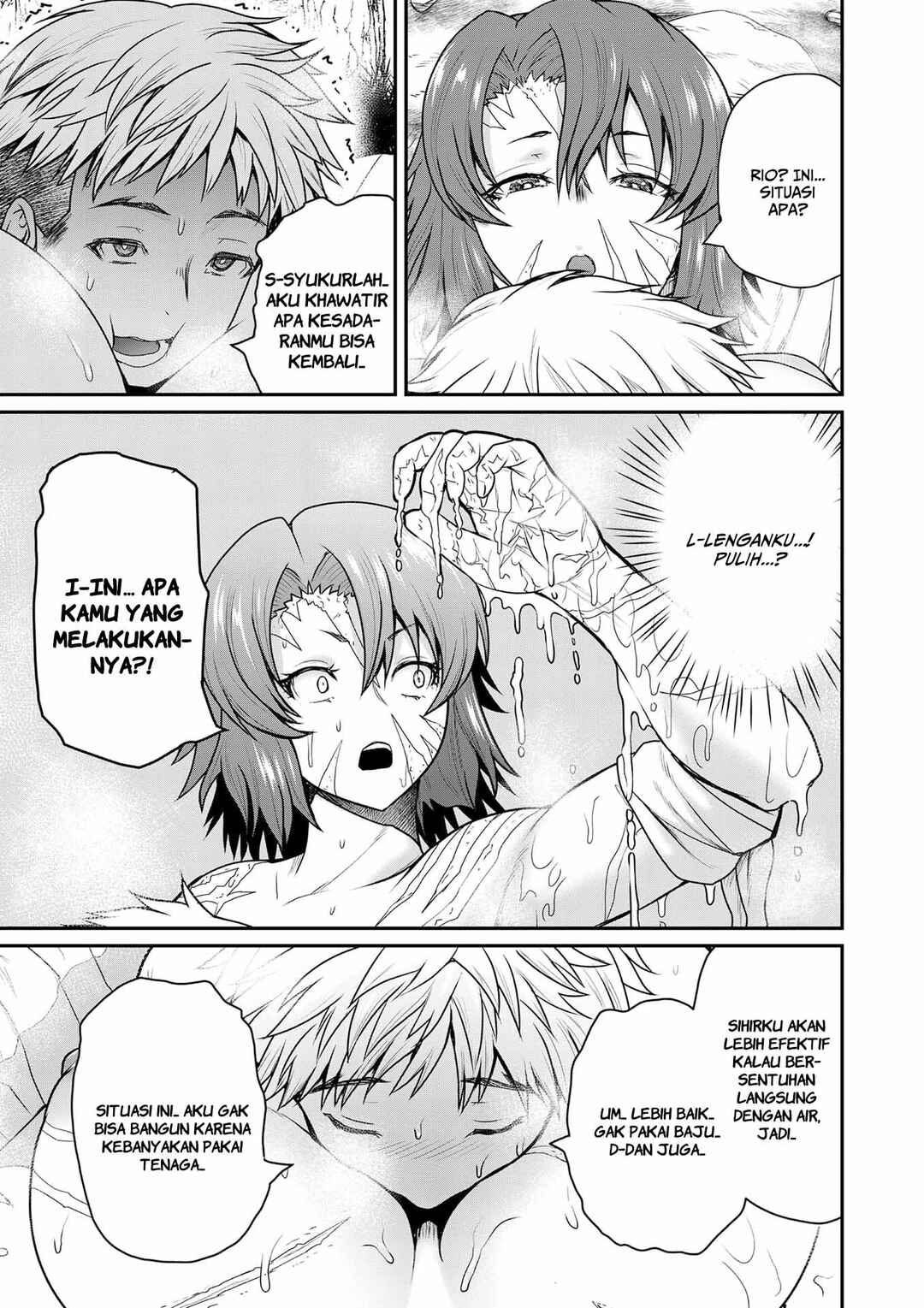 Henkyou no Ofuroya-san, Harem ni Naru ~Yamaoku ni Aru Sabireta Onsen no Kounou ga Cheat Sugite Onna Boukensha ni Daininki na Ken~ Chapter 2 - Page 20