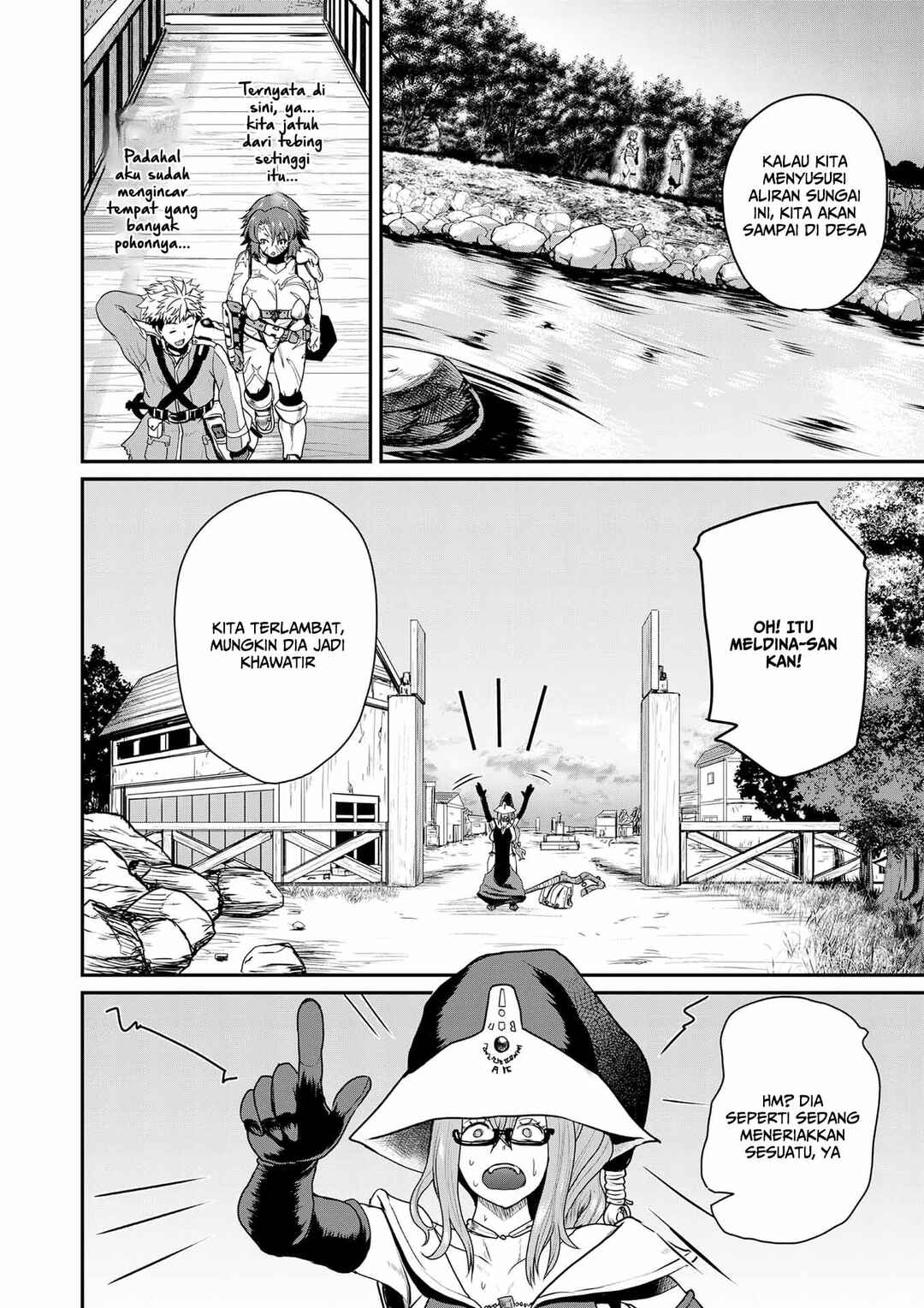 Henkyou no Ofuroya-san, Harem ni Naru ~Yamaoku ni Aru Sabireta Onsen no Kounou ga Cheat Sugite Onna Boukensha ni Daininki na Ken~ Chapter 2 - Page 23
