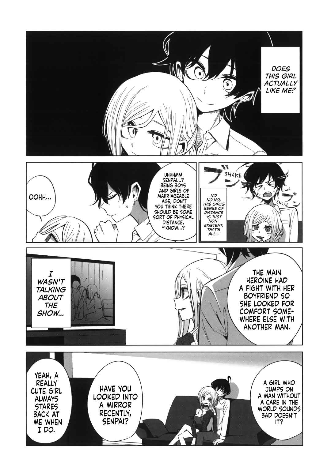 Mizuki-senpai no Koi Uranai Chapter 10 - Page 4