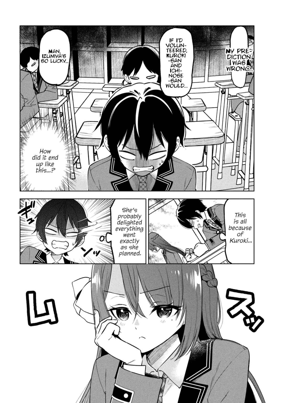Inkya no Ore ga Sekigae de S-kyuu Bishoujo ni Kakomaretara Himitsu no Kankei ga Hajimatta. Chapter 8 - Page 10
