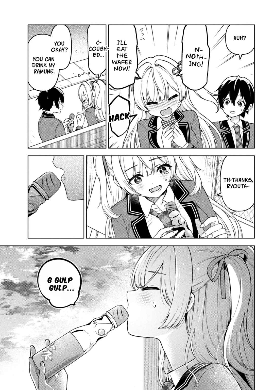 Inkya no Ore ga Sekigae de S-kyuu Bishoujo ni Kakomaretara Himitsu no Kankei ga Hajimatta. Chapter 8 - Page 27