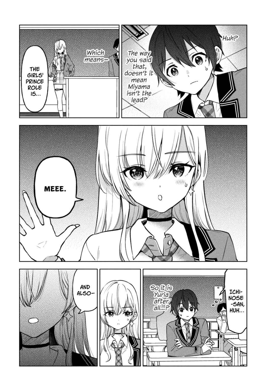 Inkya no Ore ga Sekigae de S-kyuu Bishoujo ni Kakomaretara Himitsu no Kankei ga Hajimatta. Chapter 8 - Page 8