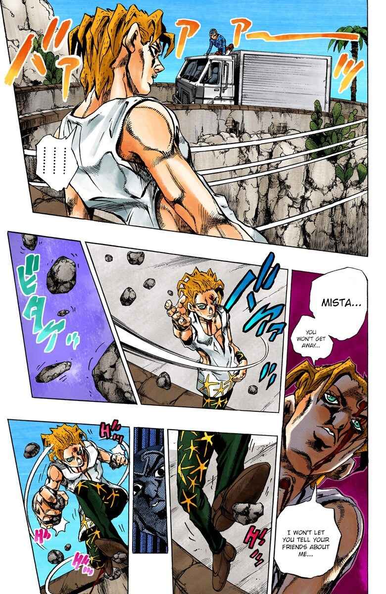 JoJo no Kimyou na Bouken: Part 5 - Ougon no Kaze Color-ban Chapter 27 - Page 10
