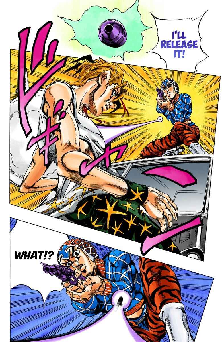 JoJo no Kimyou na Bouken: Part 5 - Ougon no Kaze Color-ban Chapter 27 - Page 15