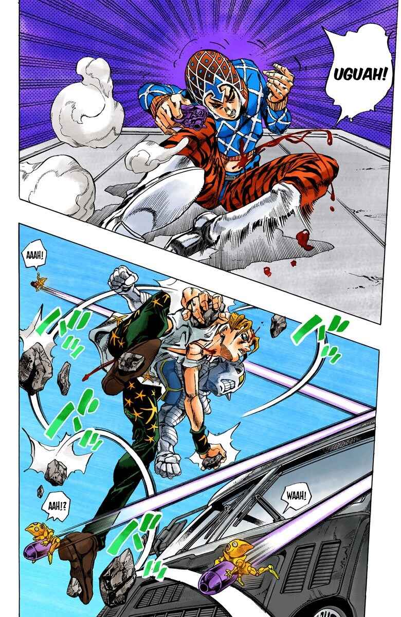 JoJo no Kimyou na Bouken: Part 5 - Ougon no Kaze Color-ban Chapter 27 - Page 17