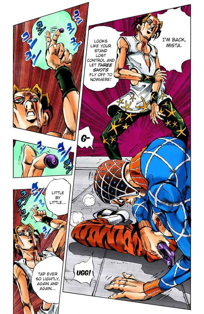 JoJo no Kimyou na Bouken: Part 5 - Ougon no Kaze Color-ban Chapter 27 - Page 19