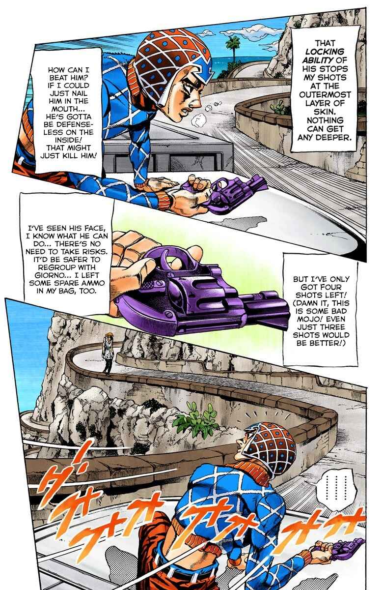 JoJo no Kimyou na Bouken: Part 5 - Ougon no Kaze Color-ban Chapter 27 - Page 6