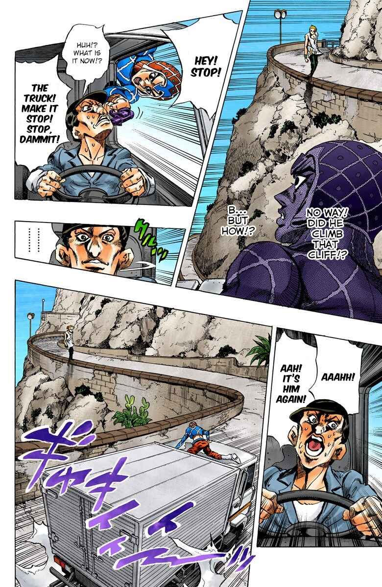 JoJo no Kimyou na Bouken: Part 5 - Ougon no Kaze Color-ban Chapter 27 - Page 9