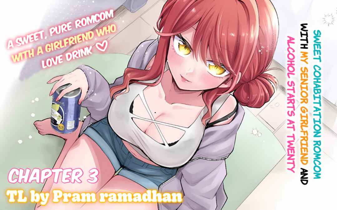 Osake to Senpai Kanojo to no Amaama Doukyo Lovecome wa Nijuusai ni Natte kara Chapter 3 - Page 1