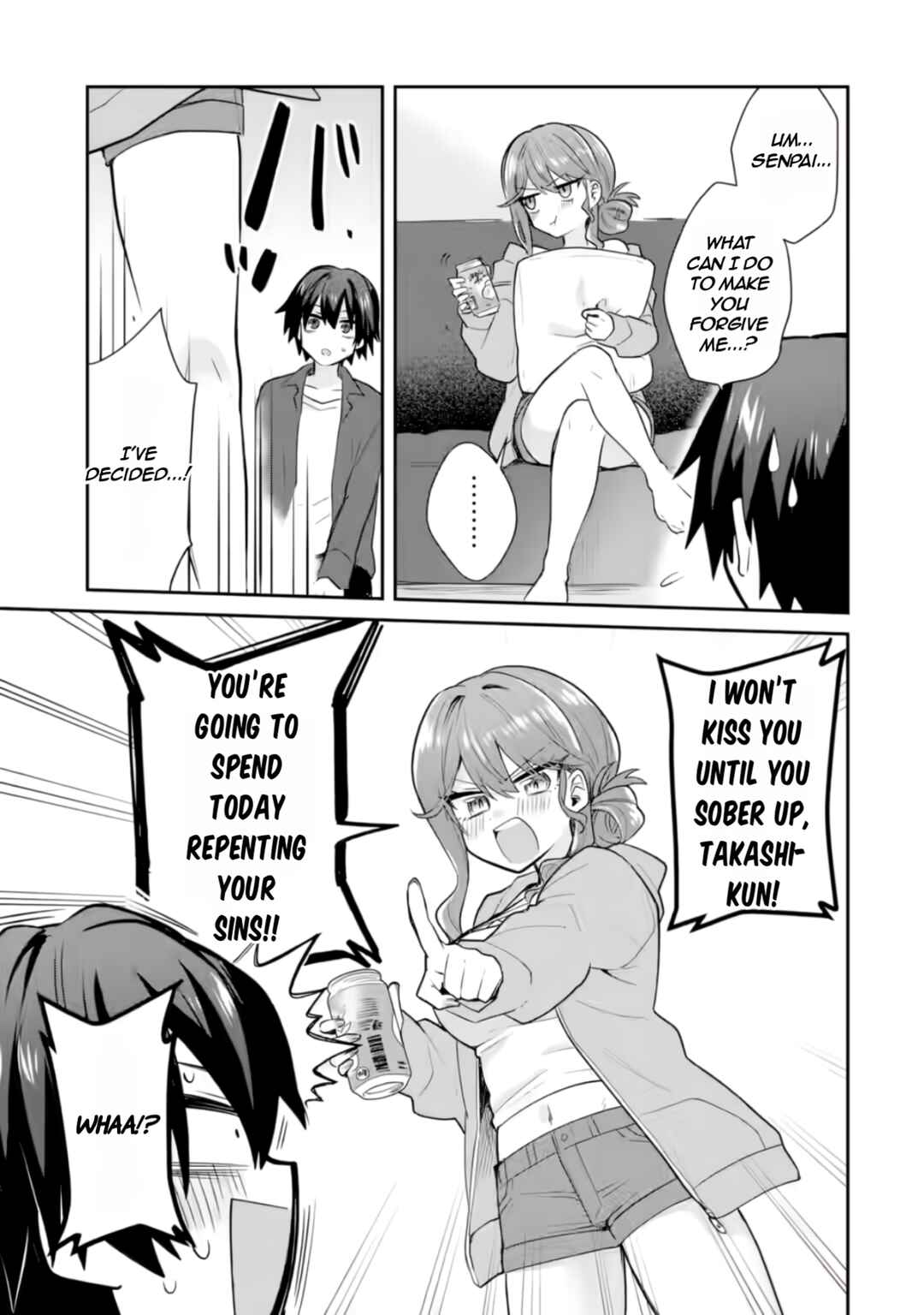 Osake to Senpai Kanojo to no Amaama Doukyo Lovecome wa Nijuusai ni Natte kara Chapter 3 - Page 16