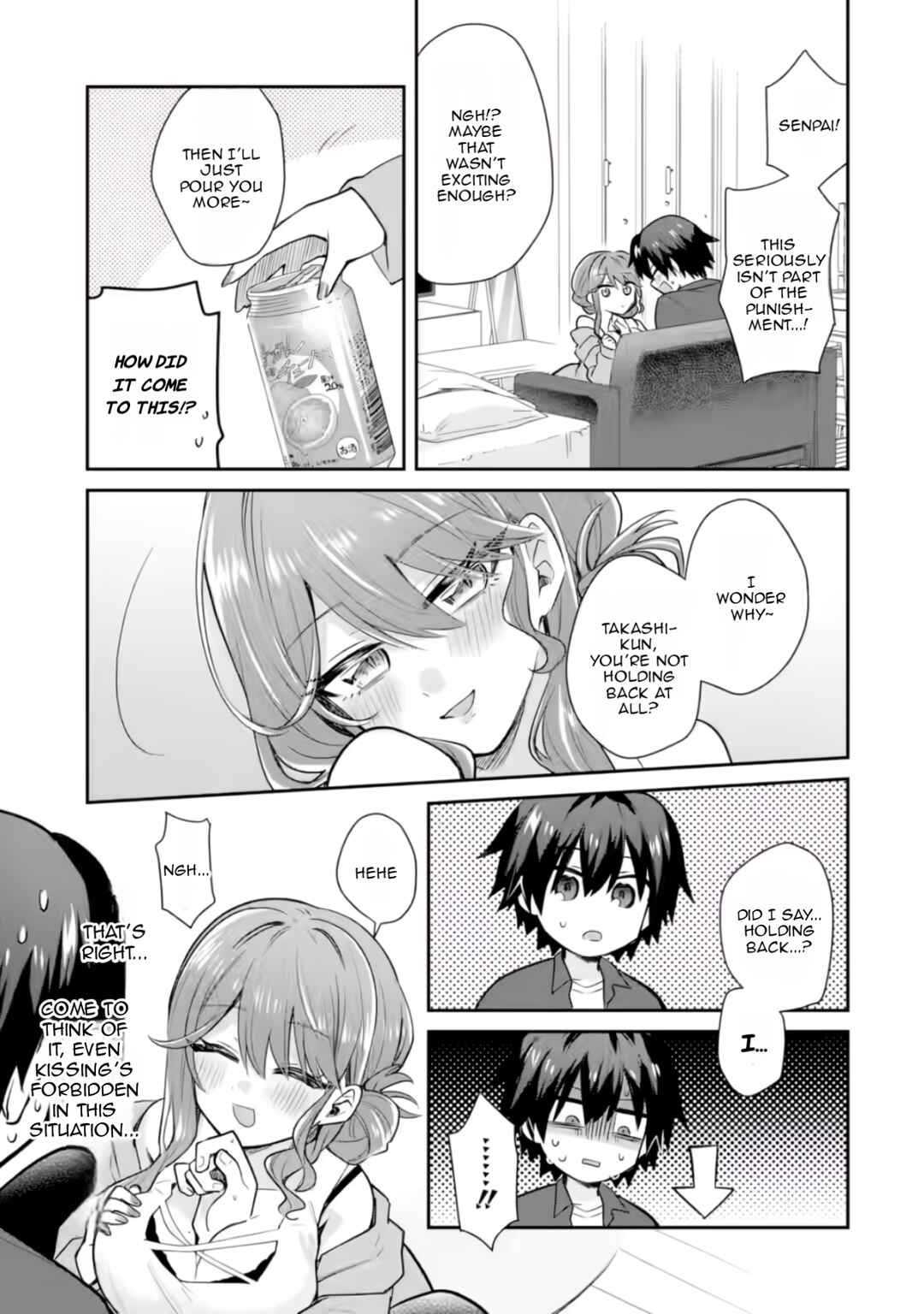 Osake to Senpai Kanojo to no Amaama Doukyo Lovecome wa Nijuusai ni Natte kara Chapter 3 - Page 28