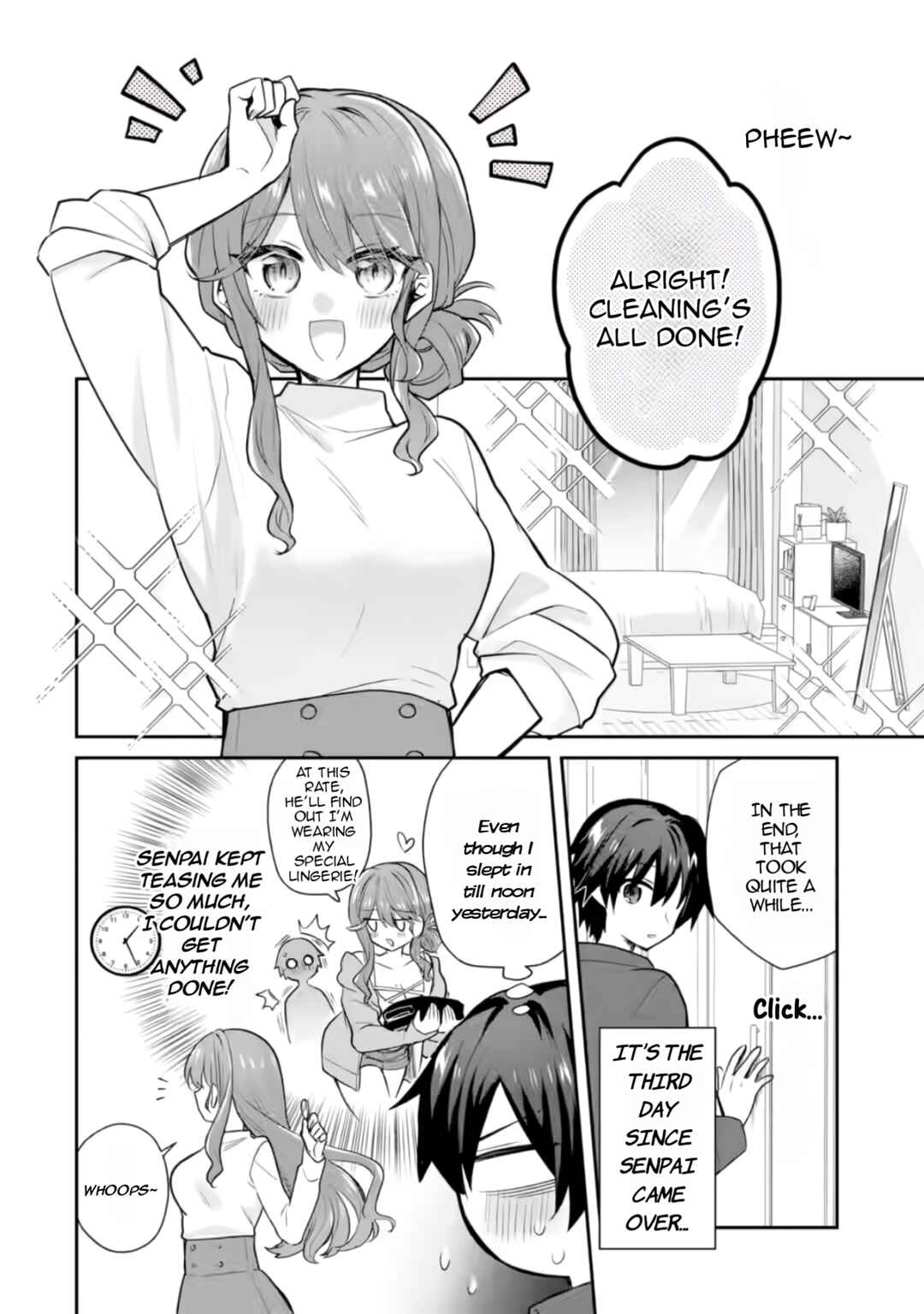Osake to Senpai Kanojo to no Amaama Doukyo Lovecome wa Nijuusai ni Natte kara Chapter 3 - Page 3