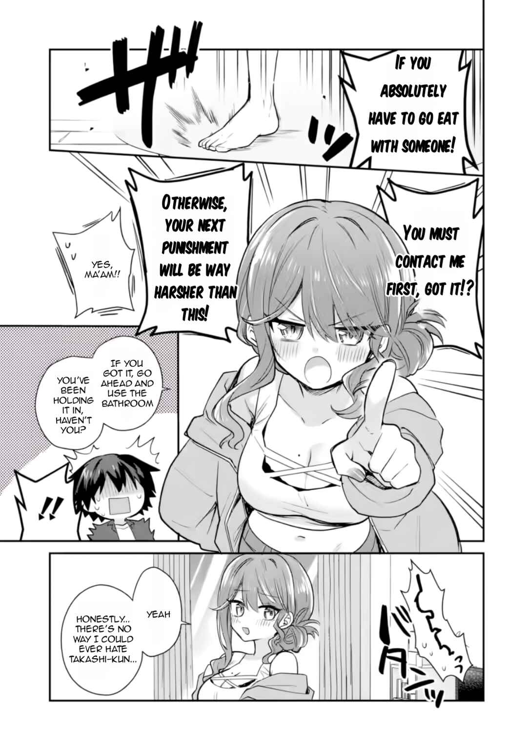 Osake to Senpai Kanojo to no Amaama Doukyo Lovecome wa Nijuusai ni Natte kara Chapter 3 - Page 36