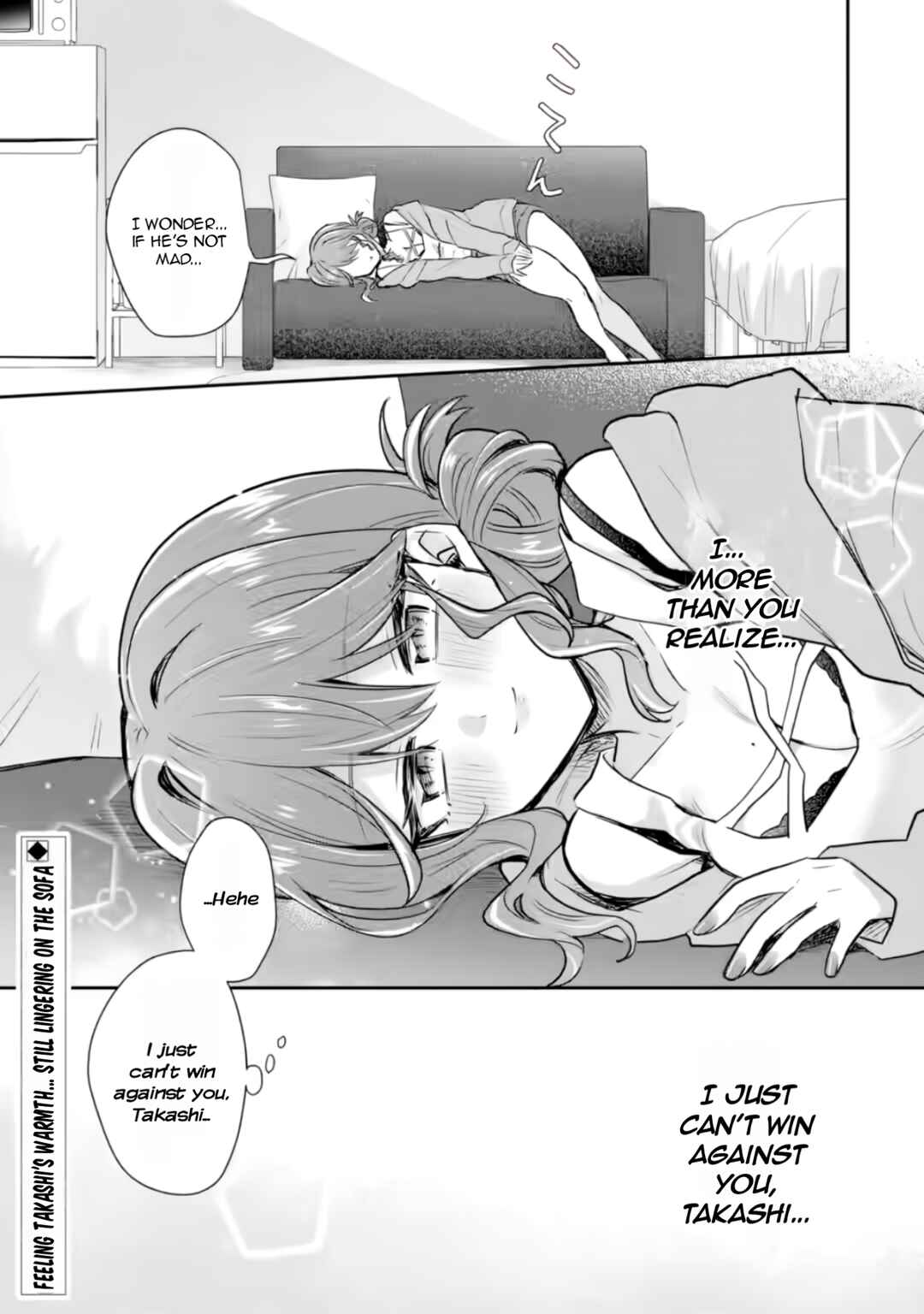 Osake to Senpai Kanojo to no Amaama Doukyo Lovecome wa Nijuusai ni Natte kara Chapter 3 - Page 38