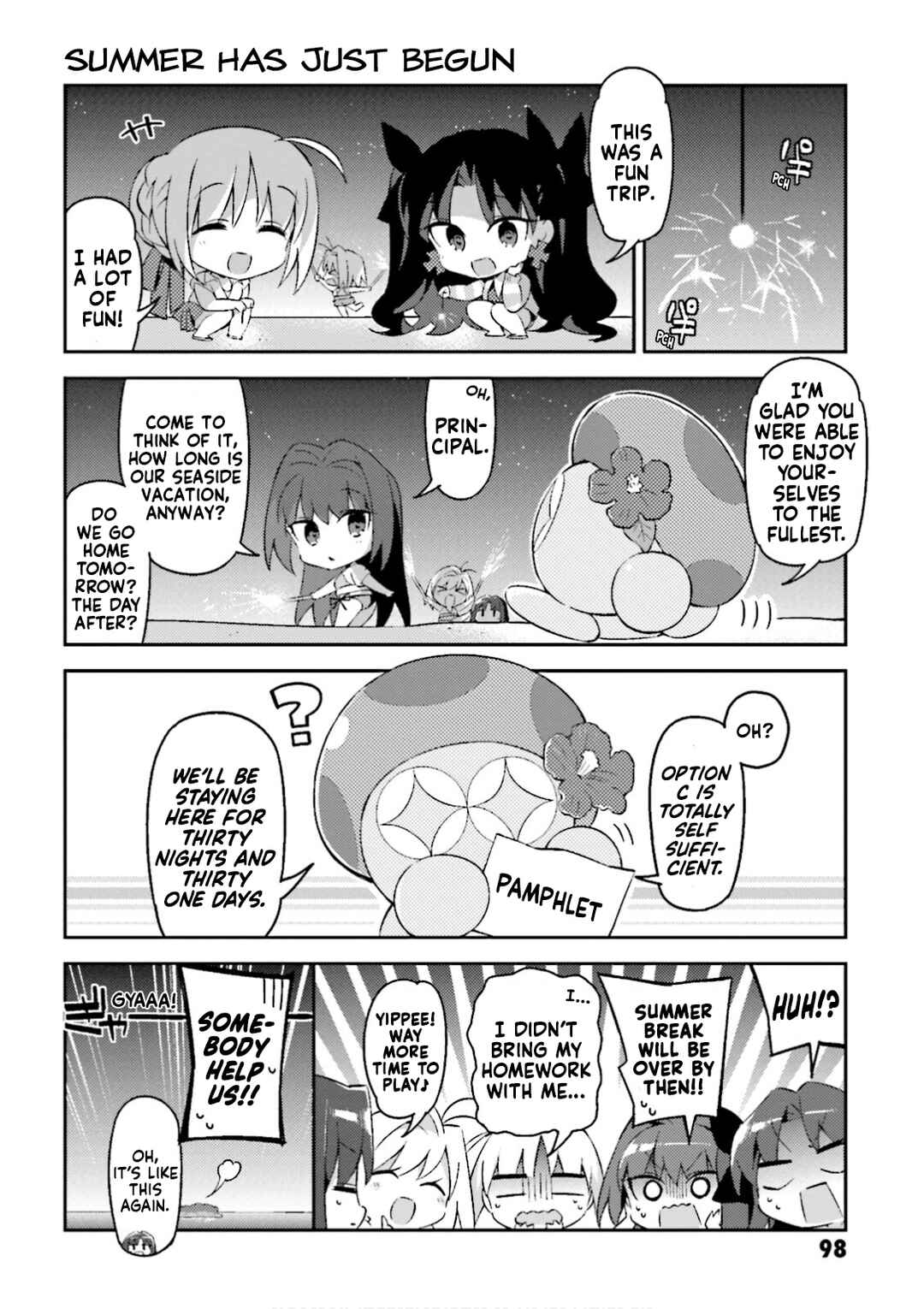 Type-Moon Gakuen - Chibi Chuki! Chapter 22 - Page 10