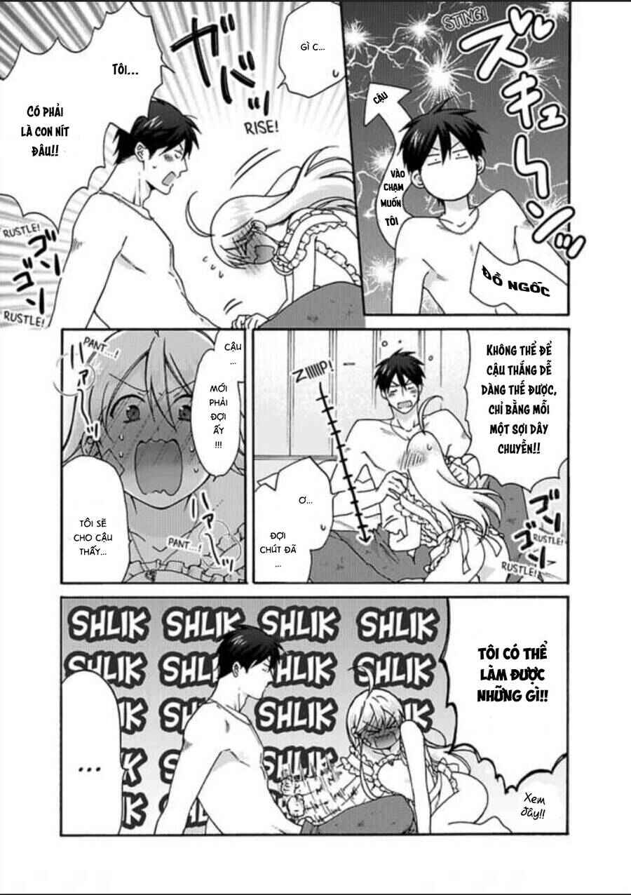 Nyotaika Yankee Gakuen ☆ Ore no Hajimete, Nerawaretemasu. Chapter 28 - Page 19