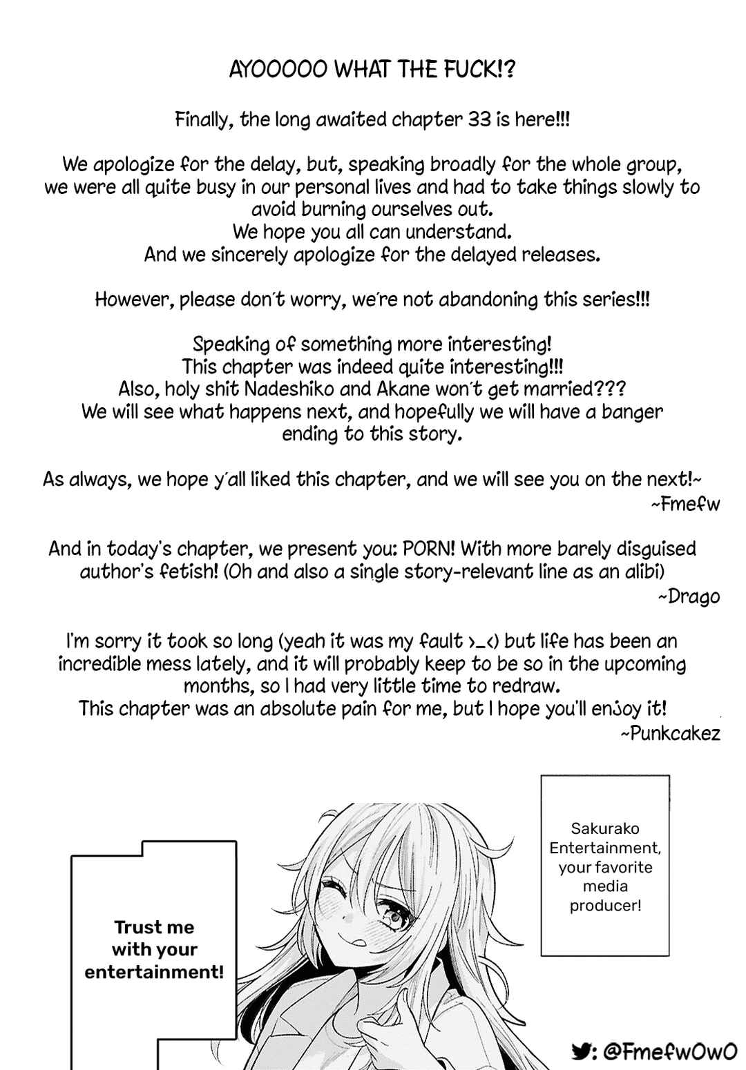Android wa Keiken Ninzuu ni Hairimasu ka?? Chapter 33 - Page 31