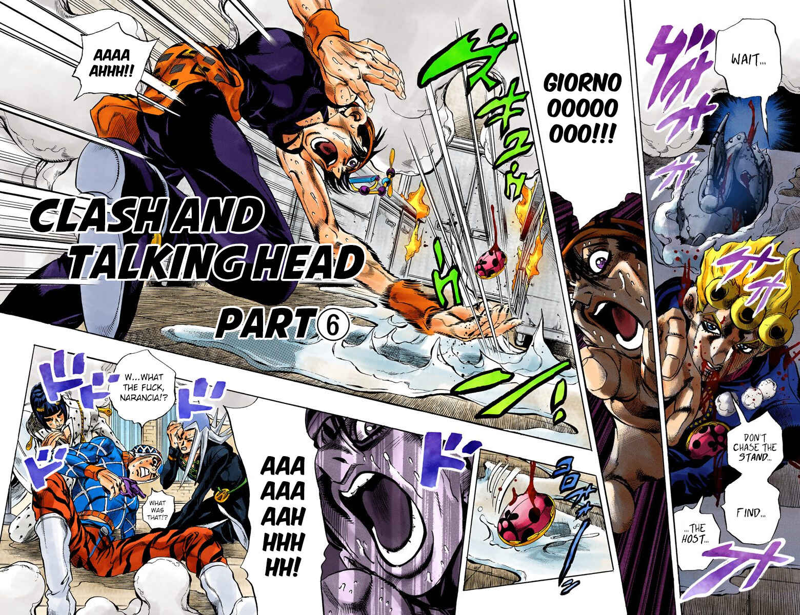 JoJo no Kimyou na Bouken: Part 5 - Ougon no Kaze Color-ban Chapter 91 - Page 3