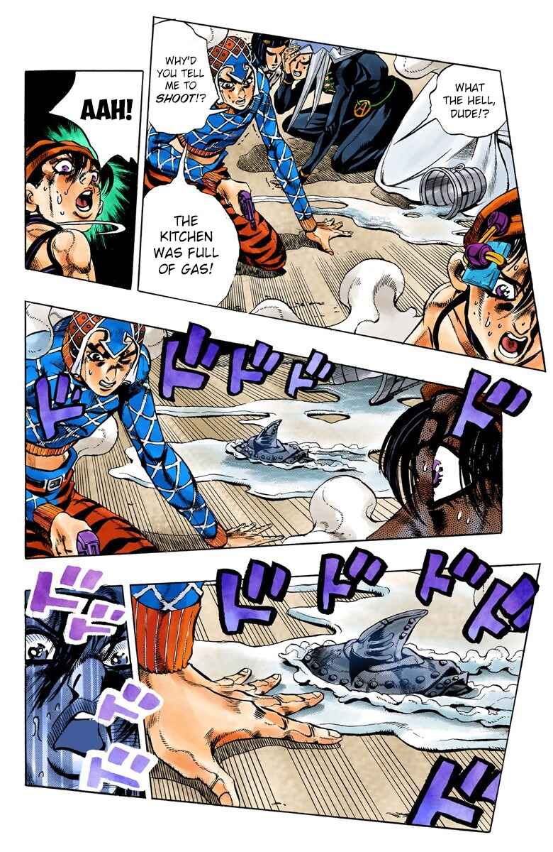 JoJo no Kimyou na Bouken: Part 5 - Ougon no Kaze Color-ban Chapter 91 - Page 4