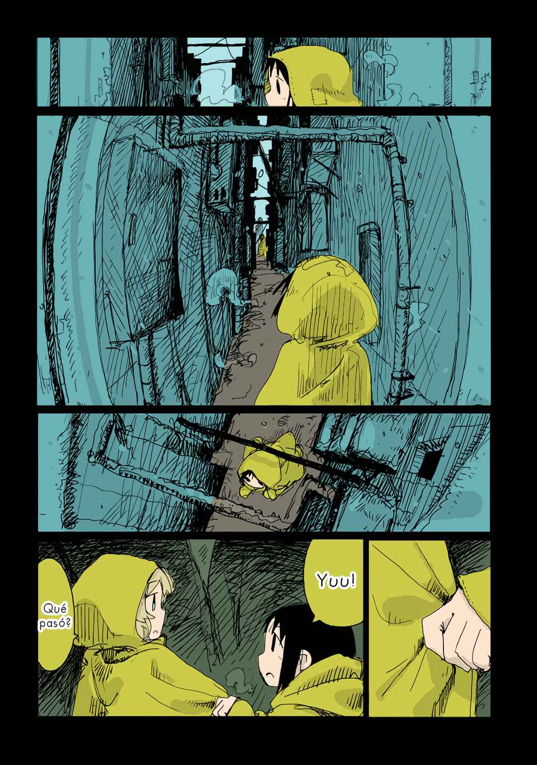 Shoujo Shuumatsu Ryokou (Fan Colored) Chapter 35 - Page 12