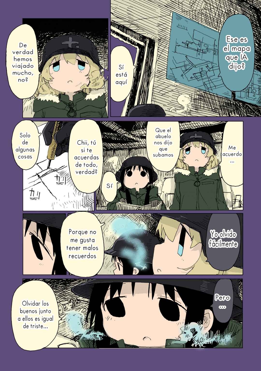 Shoujo Shuumatsu Ryokou (Fan Colored) Chapter 35 - Page 18