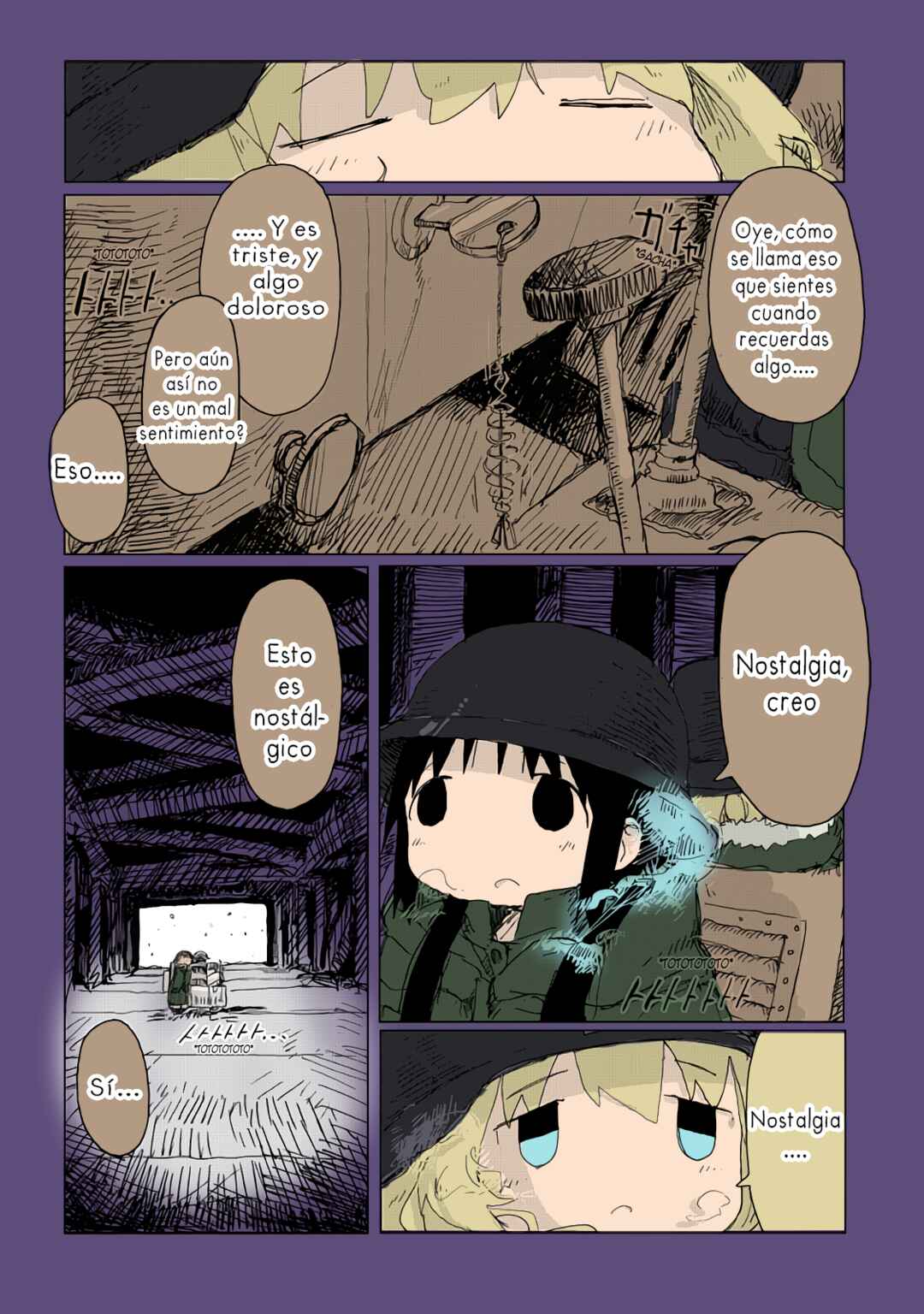Shoujo Shuumatsu Ryokou (Fan Colored) Chapter 35 - Page 19