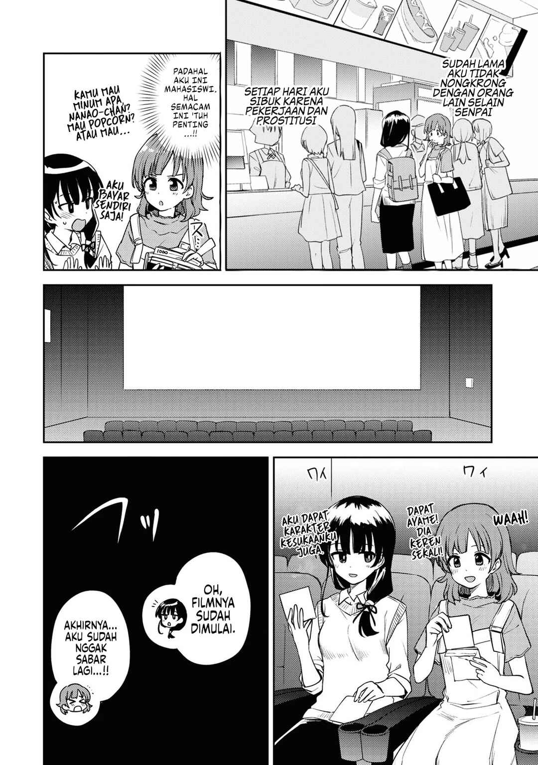 Asumi-chan wa Les Fuuzoku ni Kyoumi ga Arimasu! Chapter 9 - Page 12