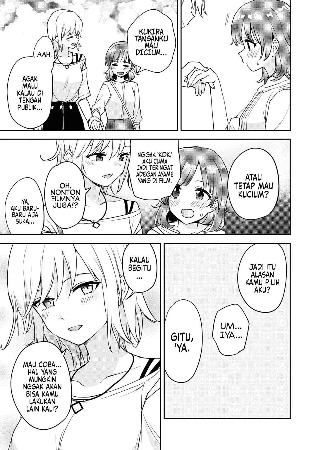 Asumi-chan wa Les Fuuzoku ni Kyoumi ga Arimasu! Chapter 9 - Page 21