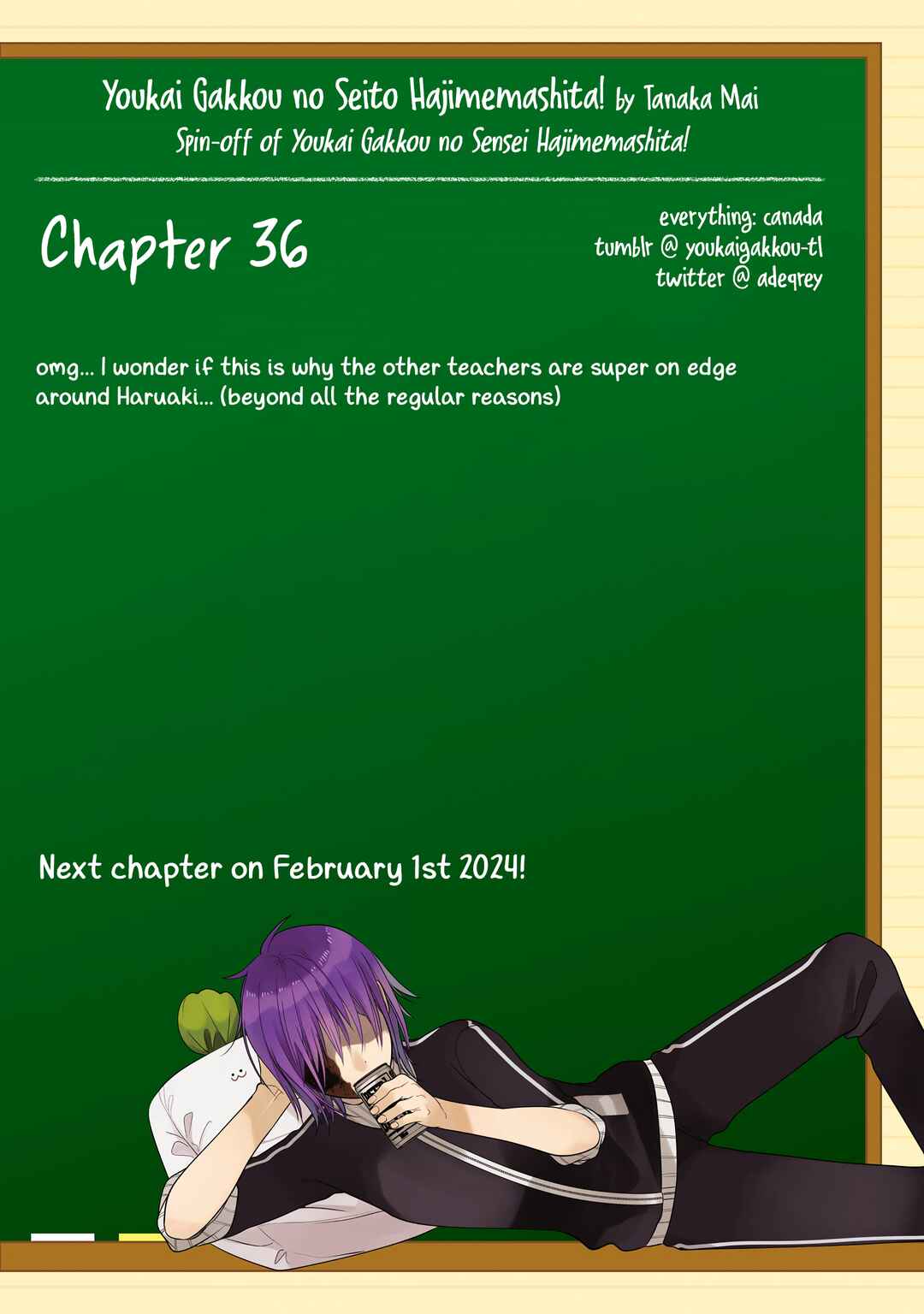 Youkai Gakkou no Seito Hajimemashita! Chapter 36 - Page 9