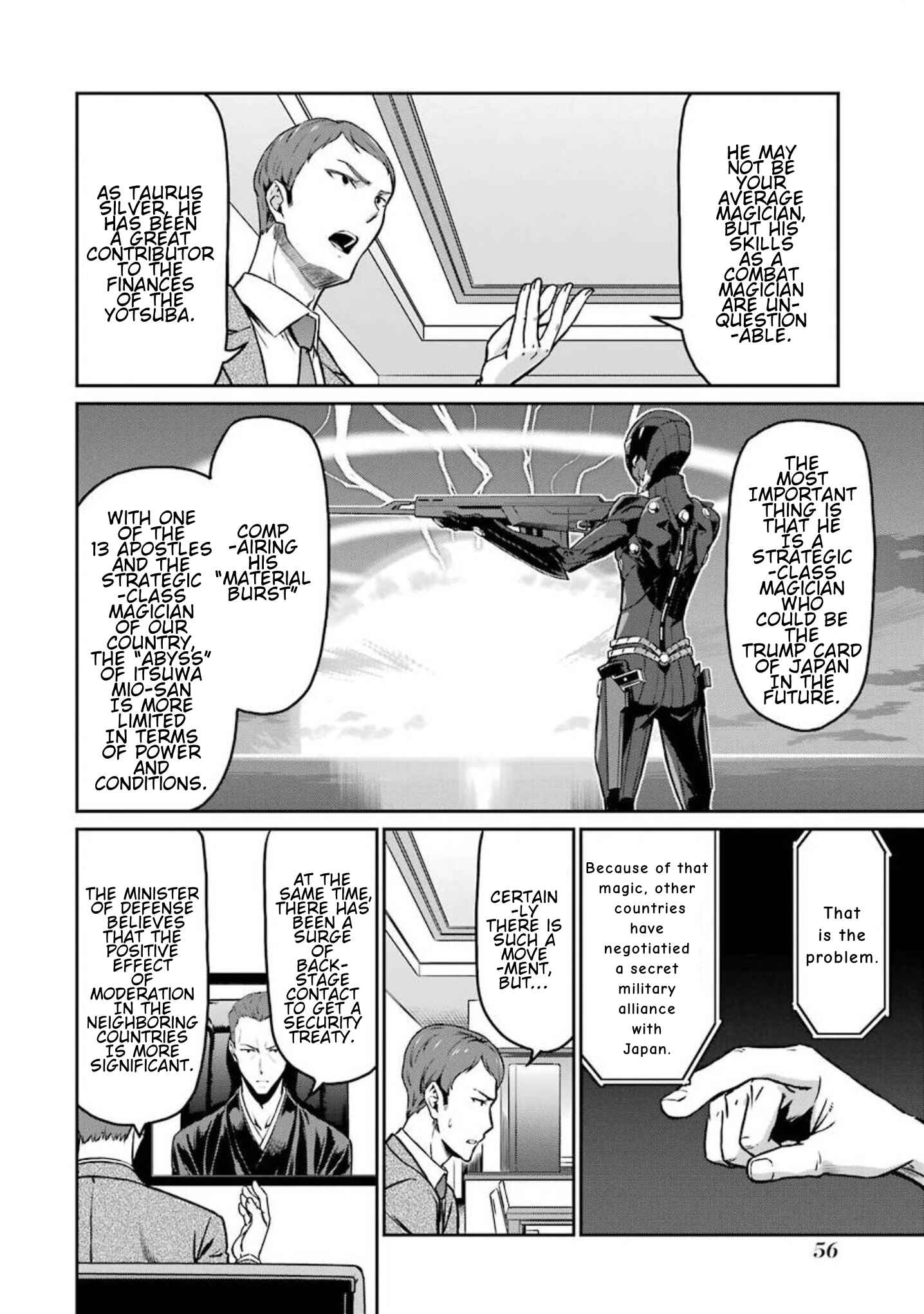 Mahouka Koukou no Rettousei - Yotsuba Keishou-hen Chapter 3 - Page 10