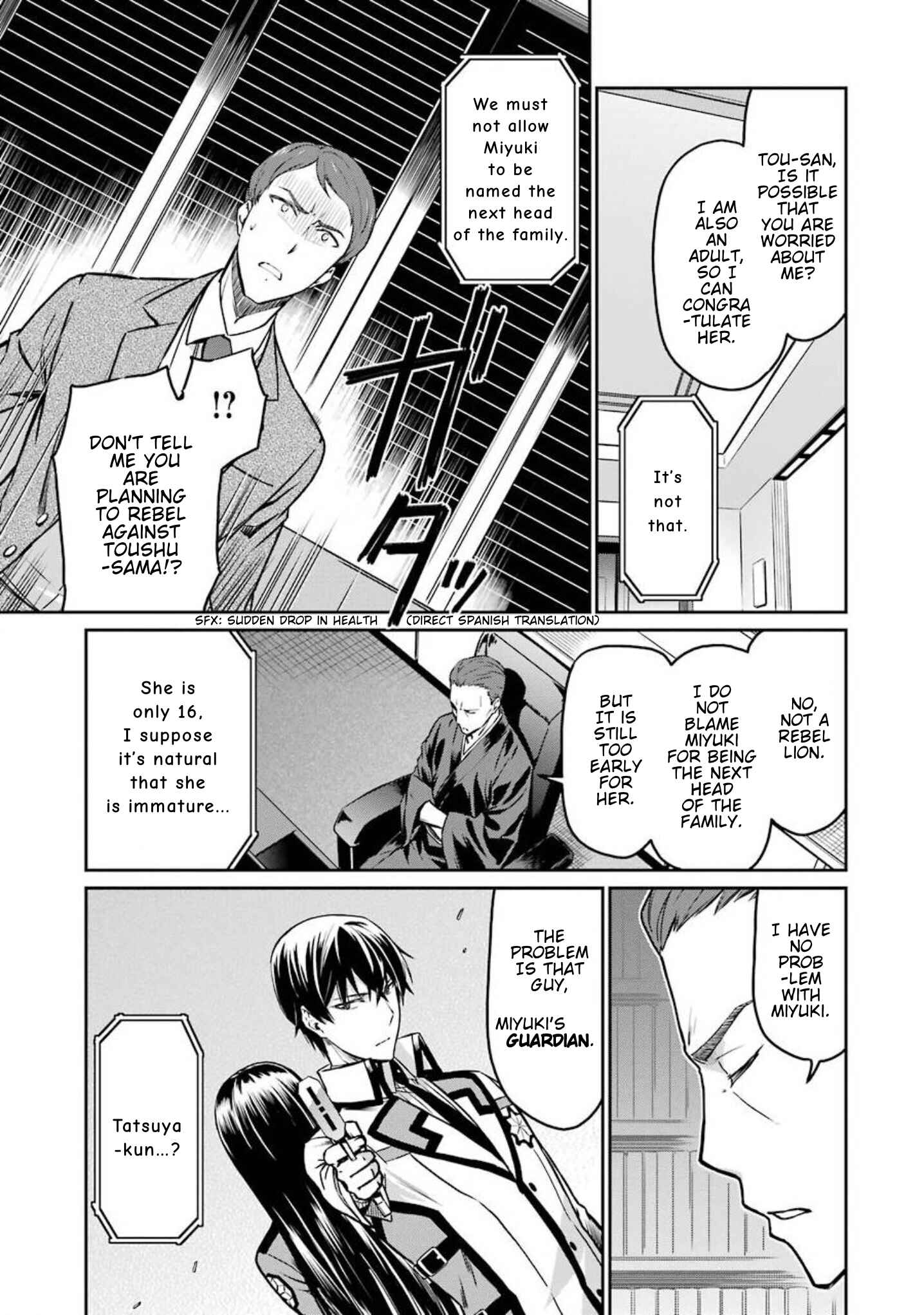 Mahouka Koukou no Rettousei - Yotsuba Keishou-hen Chapter 3 - Page 8
