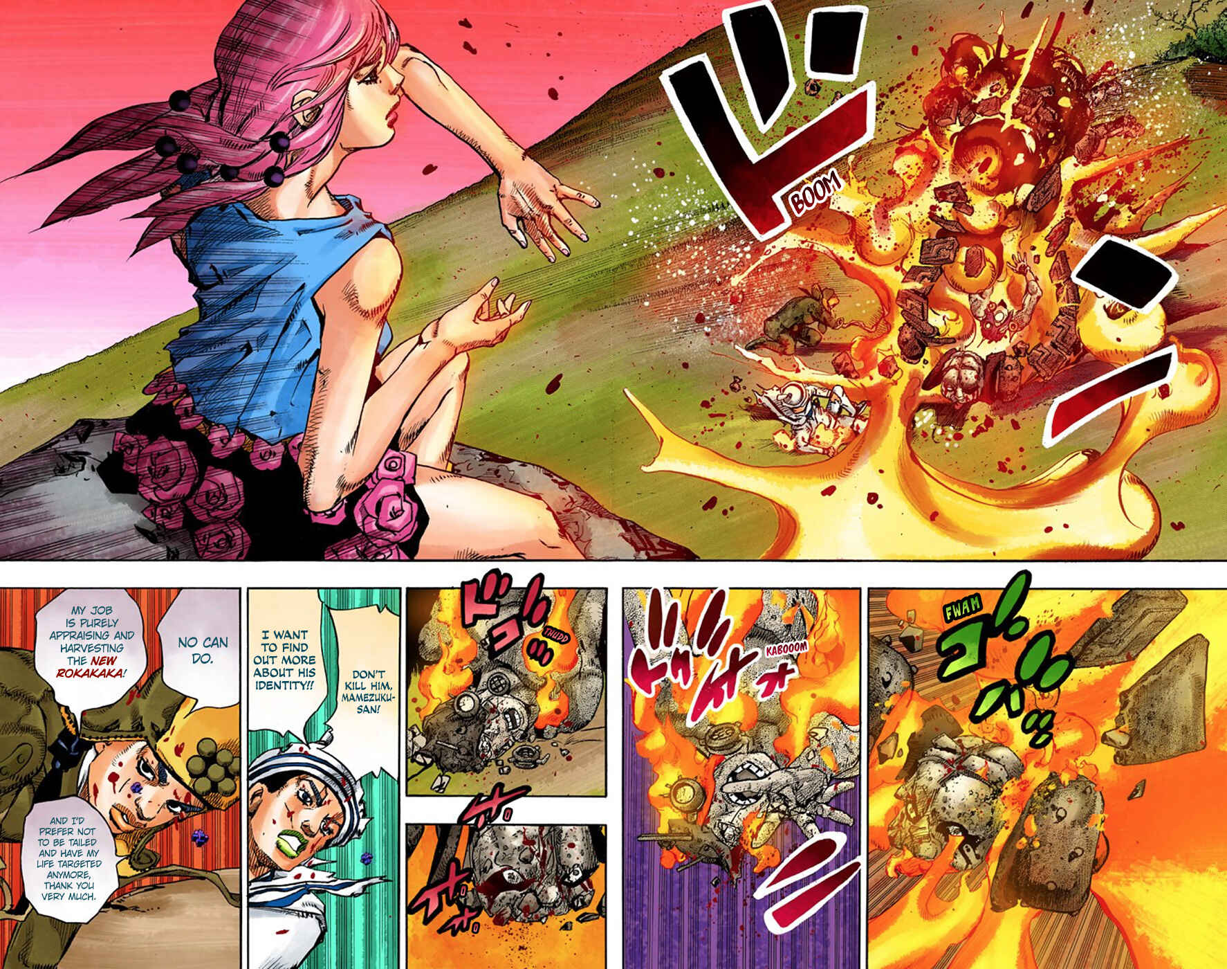 JoJo no Kimyou na Bouken: Part 8 - JoJolion Color-ban Chapter 70 - Page 12