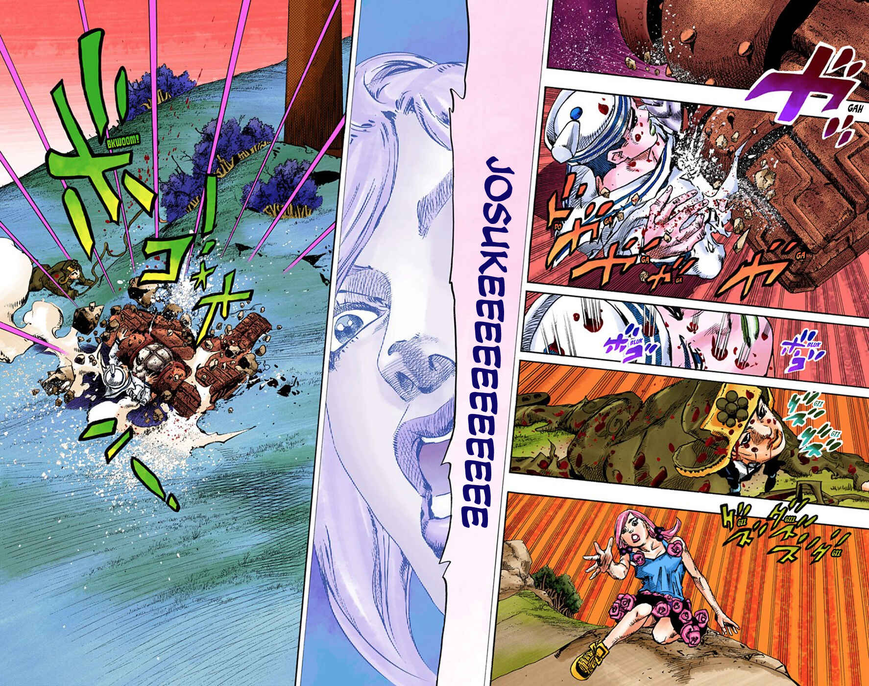 JoJo no Kimyou na Bouken: Part 8 - JoJolion Color-ban Chapter 70 - Page 2