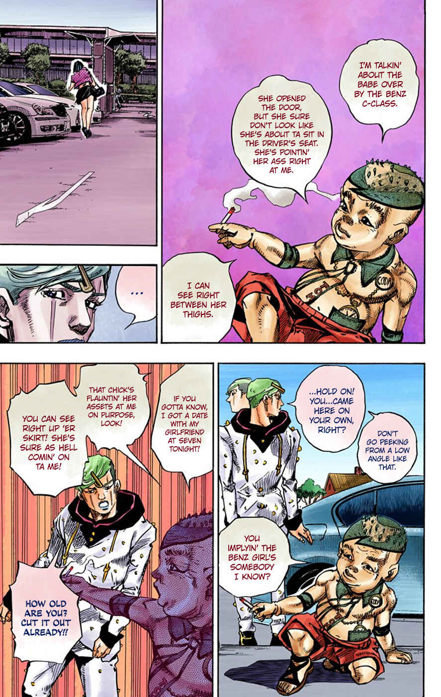 JoJo no Kimyou na Bouken: Part 8 - JoJolion Color-ban Chapter 70 - Page 27