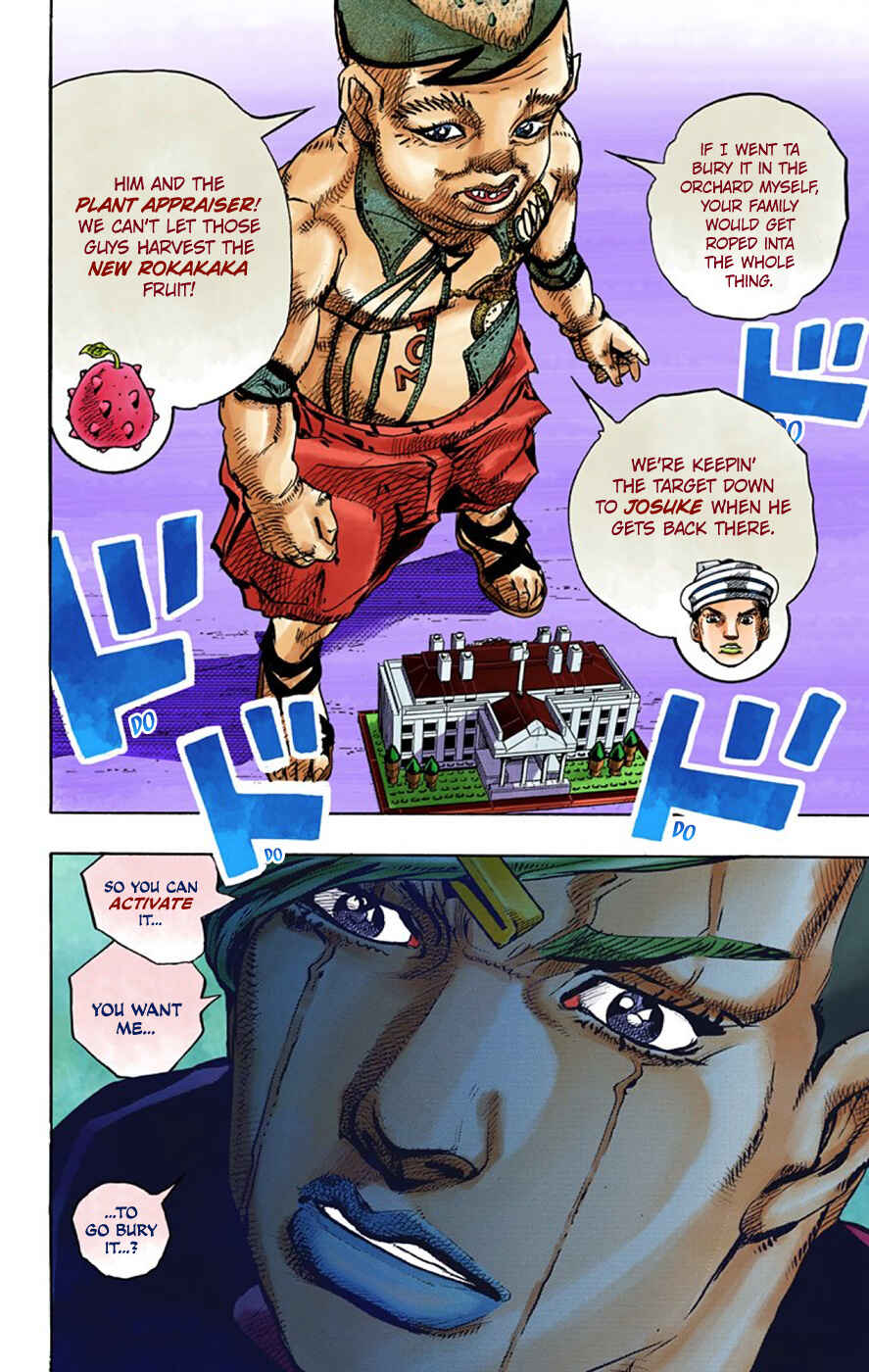 JoJo no Kimyou na Bouken: Part 8 - JoJolion Color-ban Chapter 70 - Page 34